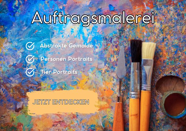 Individuelle Auftragsmalerei – Portraits, Tierbilder & abstrakte Kunst Auftragsmalerei – Portraits, Tiere und abstrakte Kunst von Peggy Liebenow
